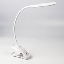 SONNEN / Candeeiro de mesa BR-819C, clip, LED, 8 W, branco
