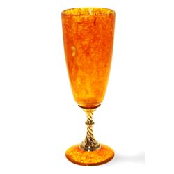 Amber Palace / Champagne glass, bronze