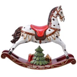 Kaemingk / Statuina decorativa Cavallo a dondolo Agatha 21 cm