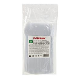 ЛАЙМА / Disposable forks 165 mm, SET 100 pcs., "STANDARD", plastic
