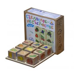 Краснокамская игрушка / Cubes "Edible-Inedible"