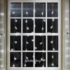 Kaemingk / Garland - curtain on the Snowflakes window 1.2 * 1 m, 64 cold white LED lamps, transparent PVC, IP20