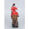 Vernissage of History / Figurine Kuban Cossack on a small chestnut horse (hand-painted)