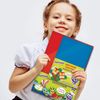 Carton coloré PETIT FORMAT, A5, VELOURS, 5 feuilles 5 couleurs, 180 g/m2, UNLANDIA, " OWL "
