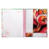 Libro de recetas, A5, 80 hojas, HATBER, 7BC, espiral, 5 divisores, "Sweet Secrets"