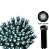 Kaemingk / LED 灯串，电池供电 192 盏冷白 LED 灯 14.3 m，黑色 PVC，控制器，计时器，IP44