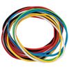 Universal bank rubber bands with a diameter of 60 mm, STAFF 100 g, colored, natural rubber
