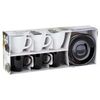 LUMINARC / Tea set "Carine Mix" for 6 persons (3 black and 3 white cups + 3 black and 3 white saucers), 220 ml