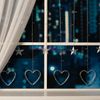 Luazon Lighting / Garland "Fringe" with attachments "Heart"