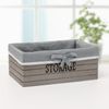 Доляна / Dolyana / Storage box, 24 × 15 × 10 cm, medium, gray
