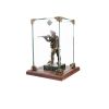 Золотая антилопа / Figurine "Special Forces on a Stone" in a glass box
