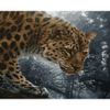 Опт-картина / Painting by numbers 40x50 Leopard