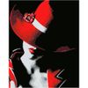 Опт-картина / Mosaico de diamantes, 40 x 50, strass quadrado Lady in a hat