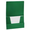 Folder on elastics BRAUBERG "Office", green, up to 300 sheets, 500 µm