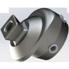 The eccentric adaptor with pyramid and adjusting screws
