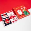 KAFTAN / Set of socks "Happy New Year" 4 pairs, size 35-38