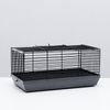 Пижон / Dude / Mini rodent cage No. 1-1, unfilled, 27 x 15 x 13 cm, gray