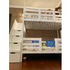 Dreams Store / Classic bunk bed-lodge + white with chest of drawers