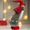 Сималенд / Innenpuppe "Weihnachtsmann mit Tüte Geschenke und Skistöcke"