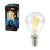 ЭРА / LED lamp 5 (45) W, base E14, ball, cold white light, 30,000 hours, F-LED Р45-5w-840-E14