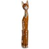 Decor and Gift / Wooden figurine "Cat" 100 cm