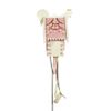 Toy Christmas tree "Clock with pendulum" 1013 Pink Roof