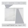 Income and expenditure book, 50 sheets, A4, 204 x290 mm, comb, cardboard