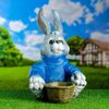 Хорошие сувениры / Figured planter "Hare with a basket" 48x42 cm