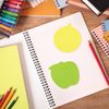 BRAUBERG / Self-adhesive block (stickers) curly NEON "Assorted", 3 colors x 50 sheets, euro hanger