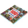 Умка / Umka / Book with 100 windows "Dinosaurs"