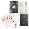 GamesDealer / Playing cards "PokerGo" black (poker size, jumbo index)