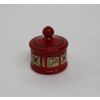 Беломорские узоры / Salt shaker wooden "Mezenskaya painting. Graphics" height 6 cm