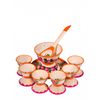 Золотая Хохлома / A set of dishes for dolls "Ogonyok"