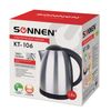 TEApot SONNEN KT-106, 1.8 litres, 2200 w, closed heating element, stainless steel