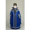 Потешный промысел / Porcelain souvenir doll "Boyarynya in traditional clothes: padded jacket and street hat, 16-17 century"