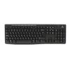 LOGITECH / Wireless Wireless Combo MK270, Keyboard, Mouse 2 Buttons + 1 Wheel Button, Black