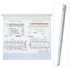 Screen projection wall (160х160 cm), matte, 1:1, LUMIEN ECO PICTURE