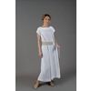Снежинка / Snowflake / Women's dress "In harmony with yourself" with short raglan sleeves