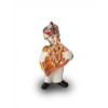 Фарфоровая мануфактура / Christmas tree toy "the musician with the horn" white