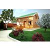 Frame country house "Peter" 1 option, the project 476, the Prod