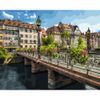 Опт-картина / Pittura con i numeri 40x50 Ponte della città