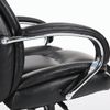 BRABIX PREMIUM "Direct EX-580" armchair, chrome, recycled leather, black