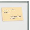 BRAUBERG / Self-adhesive block (stickers) PASTEL, 76x102 mm, 100 sheets, yellow