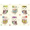 TURNOWSKY / Postcard "Owls in the Rows"