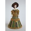 Потешный промысел / Jewelry box "Lady in green"