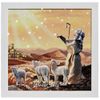 Kaemingk / LED picture Good news about Christmas 28 * 28 cm, battery operated