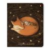 Альт / Notebook A5 48 l. staple, cage, Soft Touch, foil, beige paper 70 g / m2, "MAGIC FOXES" / 10 pcs.