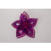 Lace brooch "Violet", Madame Cruje