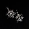 Казаковская Филигрань / Earrings "Snowflake"