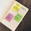 HOPAX / Self-adhesive blocks (stickers) NEON, 38x51 mm, 12x100 sheets, 3 colors, set of 12 pcs.